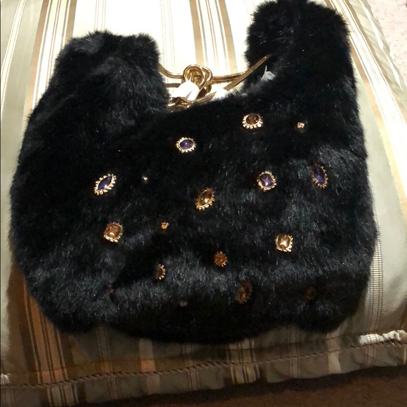 Sam Elderman JessamyFauxFur bag. - Picture 6 of 6